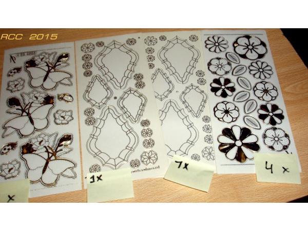 te koop stickervellen allerlei thema s